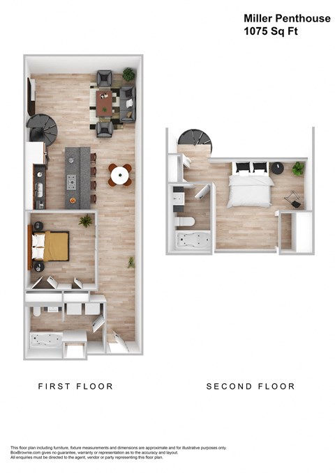 Miller Penthouse Floor Plan